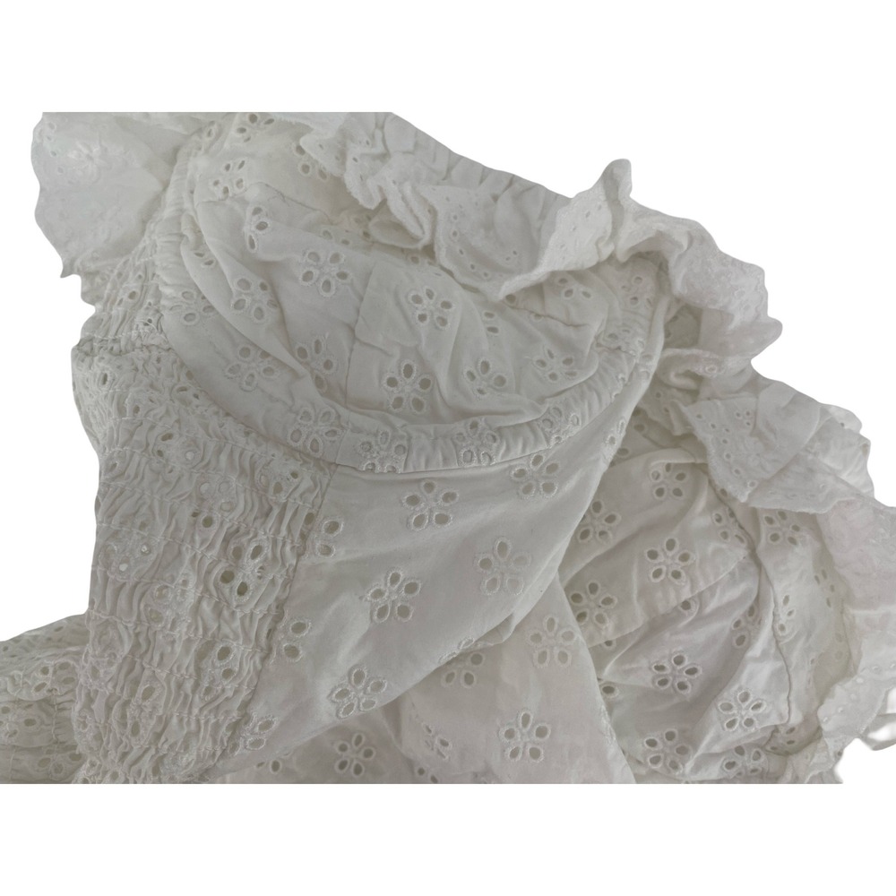 Doen White Eyelet One-Piece Swimsuit - Picture 6 of 8